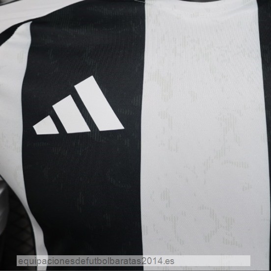 Nuevo 1ª Jugadores Camiseta Juventus 24/25 Blanco Negro Baratas